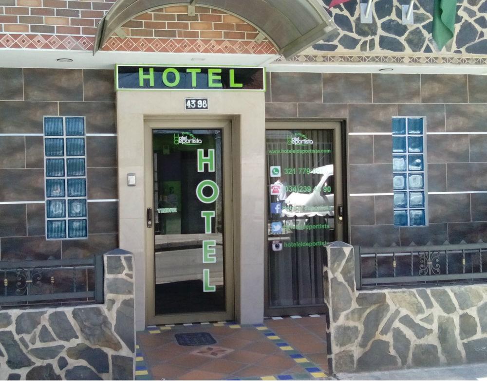Hotel El Deportista Medellín Exteriör bild